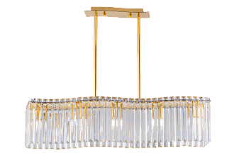 Люстра L830 x W140 x H650, мм, 5*40W (200W), GOLD+CLEAR (Золото + Прозрачный Хрусталь) NewRgy 3100E/5A GOLD+CLEAR