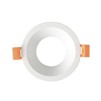 Встраиваемый светильник 9 см, Crystal Lux CLT 080C1 WH, белый, вр 7,5 см