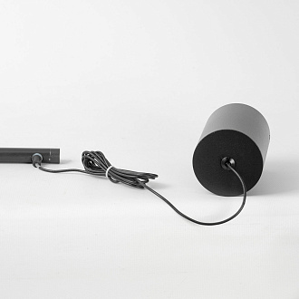 Линейно-подвесной светильник 120*35 см, 1*LED*20W 4000K Lussole Gilmer LSP-0932 черный