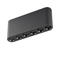 Накладной светильник 12 см, 15W, 3000K, Odeon Light Small 7092/15CL, черный