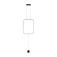 Торшер 360 см, 27W, 3000K, Odeon Light Teo 7022/27FLA, черный