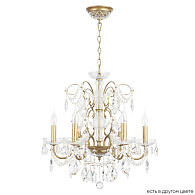 Светильник 60 см, Crystal Lux ODELIS SP6 GOLD, золото с патиной