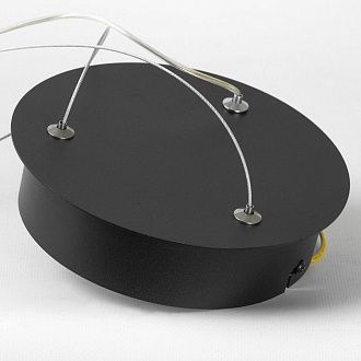 Люстра подвесная *41*35-150 см, 1*LED*43W, 3000-4300-5700K, Lussole Hale LSP-7381, черный