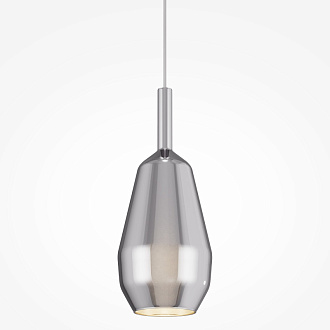 Подвесной светильник 16*16*342 см, 1*E27, 60W, Maytoni Duality MOD271PL-01B8 черный
