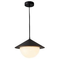 Подвес 24,5*24,5*165 см, 1*G9 Gerhort G52179/1BK BK+WT, Черный