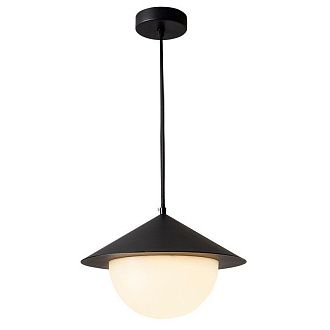 Подвес 24,5*24,5*165 см, 1*G9 Gerhort G52179/1BK BK+WT, Черный