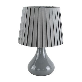 Настольная лампа 18*18*27 см, 1*E14*40W, Lumion Naina 8184/1T, серый