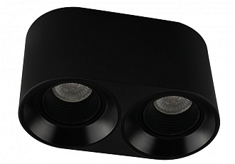 Светильник 19*10 см, MR16(G5,3) 10W, Denkirs DK3096-BK черный