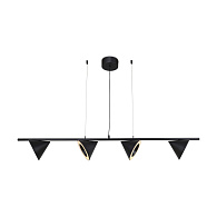 Светильник 120 см, 28W, 3000K, Freya Etro FR6141PL-L28B, черный