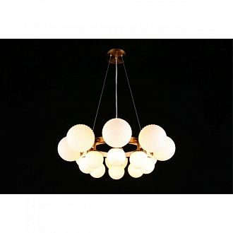 Подвесная люстра 65*50-140 см, 16*G9, 0W, Aployt Filisi APL.765.03.16, бронзовый