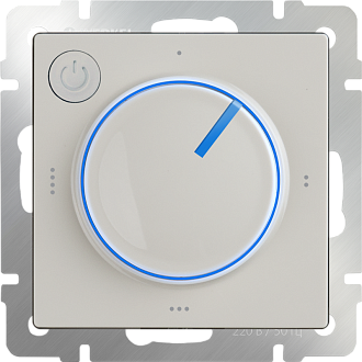 W1151103 Терморегулятор электромеханический для теплого пола, слоновая кость Werkel, 4690389155710