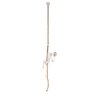 Подвесной светильник 35*35*72 см, 1*E27*40W LOFT IT Monkey 10314P белый