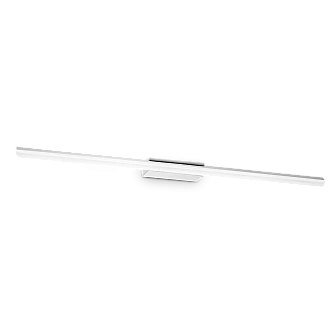 Светильник настенный ideal lux Riflesso AP D82 19Вт LED Хром 345130.  см