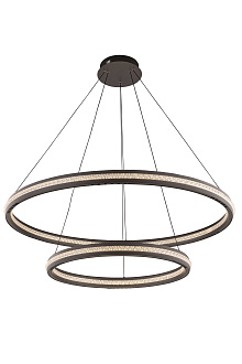 Люстра 1000-600*1500, LED, 160W 4000K NewRgy LED 20059MD-100+60 BK, Черный