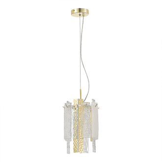 Люстра подвесная 23,4* см, E14*1*40W, St Luce Scolare SL1636.203.01, Золотистый