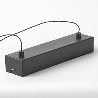 Линейно-Подвесной светильник 90*9*150 см, 1*LED*17W 4000K черный Lussole Murrieta LSP-7134