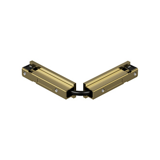 Коннектор 20*1,9*1,7 см, Denkirs SHINE BASE TR5724-SB латунный