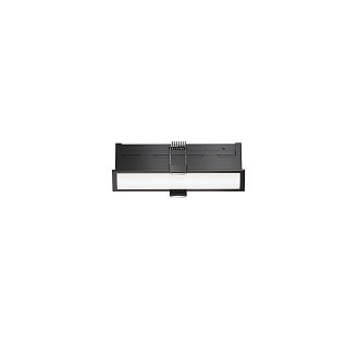 Встраиваемый светильник DL066-12W3-6K-B 13,15*3,1*-3,95 см, *LED*12W, 6000K, Maytoni technical Basis DL066-12W3-6K-B, Черный, вр 2,6*12,7 см