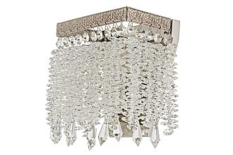 Бра *17*20 см, 1*E27*60W, Arti Lampadari Favola Nickel Favola E 2.10.106 N, Матовый никель