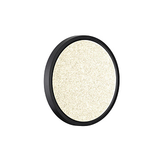 Cветильник 23*2,5 см, LED 18W, 3000/4000 К, IP40, белый/черный, пластик Sonex Omega Black, 7662/18L