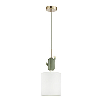 Подвесной светильник  18*18*48-199 см, 1*E14*40W Odeon Light Cactus 5425/1 золотой
