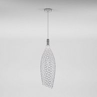 Подвесной cветильник 20*20*75-200 см, *LED*6W, 4000K, Eurosvet Ruche, 90352/1 хром, 4690389213540