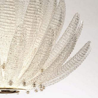 Подвесная люстра 50 см, 60W, 4000K, Modelux ML.9555.500 CP, шампань