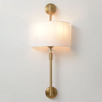 Бра 69 см, Crystal Lux VINTAGE AP2 BRASS, латунь