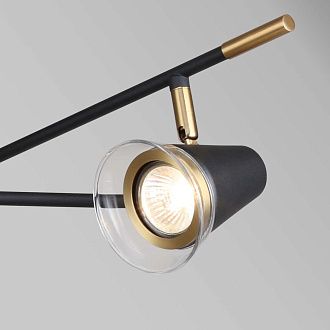 Потолочная люстра 65*36 см, 3*GU10, 35W, F-Promo Trandy 4618-3C, черный матовый