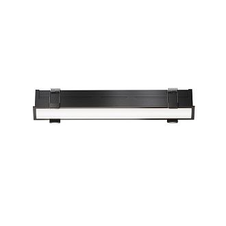 Встраиваемый светильник 25,5*3,1-3,95 см, LED*20W, 3000-6000K, Maytoni Basis 120° DL066-20W3-6K-B, Черный, вр 2,6*25,2 см