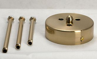 Потолочная люстра Lussole Lgo LSP-8191 золото\белый диаметр 80 см.