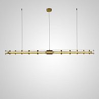 Подвесной светильник OPTIMA L150 86*23*23 см, 1*LED*60W, 3000K, ImperiumLoft optima01, Латунь