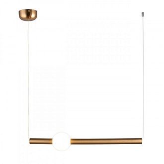 Подвесной светильник 60*10*30-20 см 12W, 3000K, Aployt Zhozefin APL.038.16.12, бронзовый