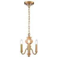 Подвесной светильник 27 см, Wertmark Donna WE584.03.503, бронза