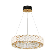 Подвесная люстра 58*58*318 см, LED, 3000К, Maytoni CASTELLO  MOD336PL-L120G3K золотой