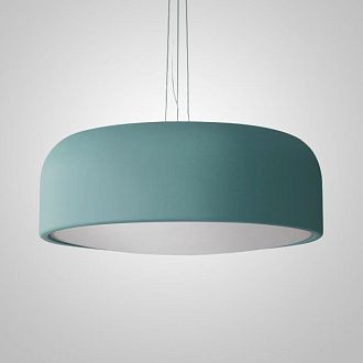 Подвесной светильник CYLINDER B D60 Blue 60*60*21,5 см, 3*E27*60W, ImperiumLoft CYLINDER-B01, Голубой