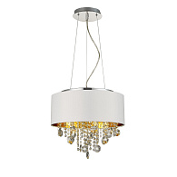 Светильник подвесной 40 см, 160W, ST LUCE LACCHIA SL1350.503.04 Хром