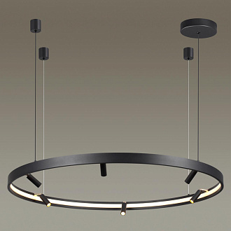 Светильник светодиодный диаметр 100 см, 66W LED, 3000-4000-6000K, Odeon Light HIGHTECH 4317/93L, черный