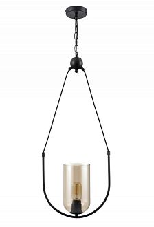 Подвесной светильник 12*30*160 см, 1*E27 черный Vele Luce Fiamma VL5812P01