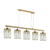 Подвесная люстра 110 см  Odeon Light Vassa 4987/5 Золото