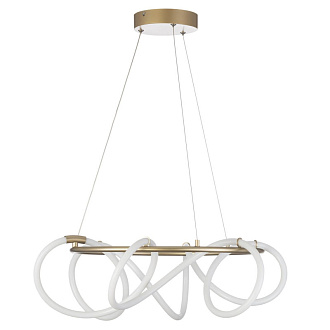 Люстра 60 см, 41W, 4000K, 4140Lm, 18 м2 Citilux CL210132 EVA золото