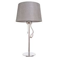 Настольная лампа 30*30*58 см, 1*E27 Gerhort G32012/1T CR BG, Хром