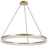 Люстра подвесная 80*40/160 см, 51W 3000K Lightstar Rotonda 736181 Черный