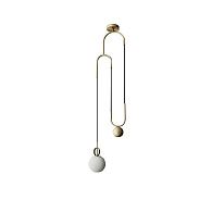 Подвесной светильник Inodesign Cradle Brass 40.1946