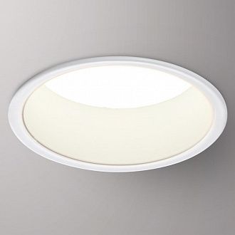 LED светильник 10 см, 12W, 4000K, Novotech Tran 358901, белый, вр 8,8 см