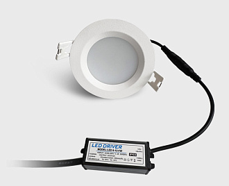 Влагозащищенный светильник 9*7,5 см, ITALLINE IT08-8018 white 4000K, вр 8 см