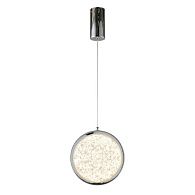 Подвесной светильник 20*50-150 см, 1*LED, 7W, K, Aployt Yulali APL.048.16.07, хром