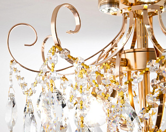 Люстра 46*46*46 см, Е14/LED 4x40W, 4000K, Золото MODELUX ML.1701.4 GD