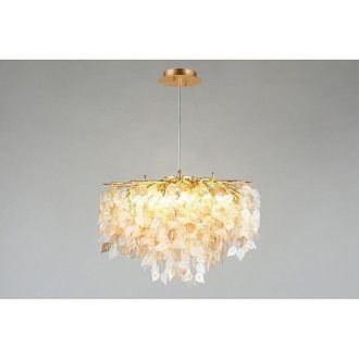 Подвесная люстра 60*80-190 см, 10*G9, 5W, Aployt Rochell APL.850.03.10, золотой
