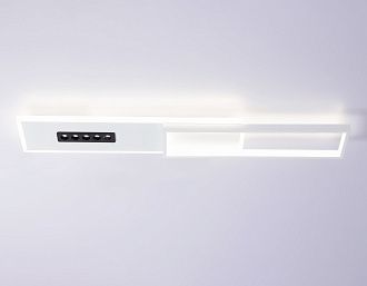 Светильник 80*14,9*5 см, LED 52W, 3000К, белый, черный Ambrella Comfort LineTech FL51453